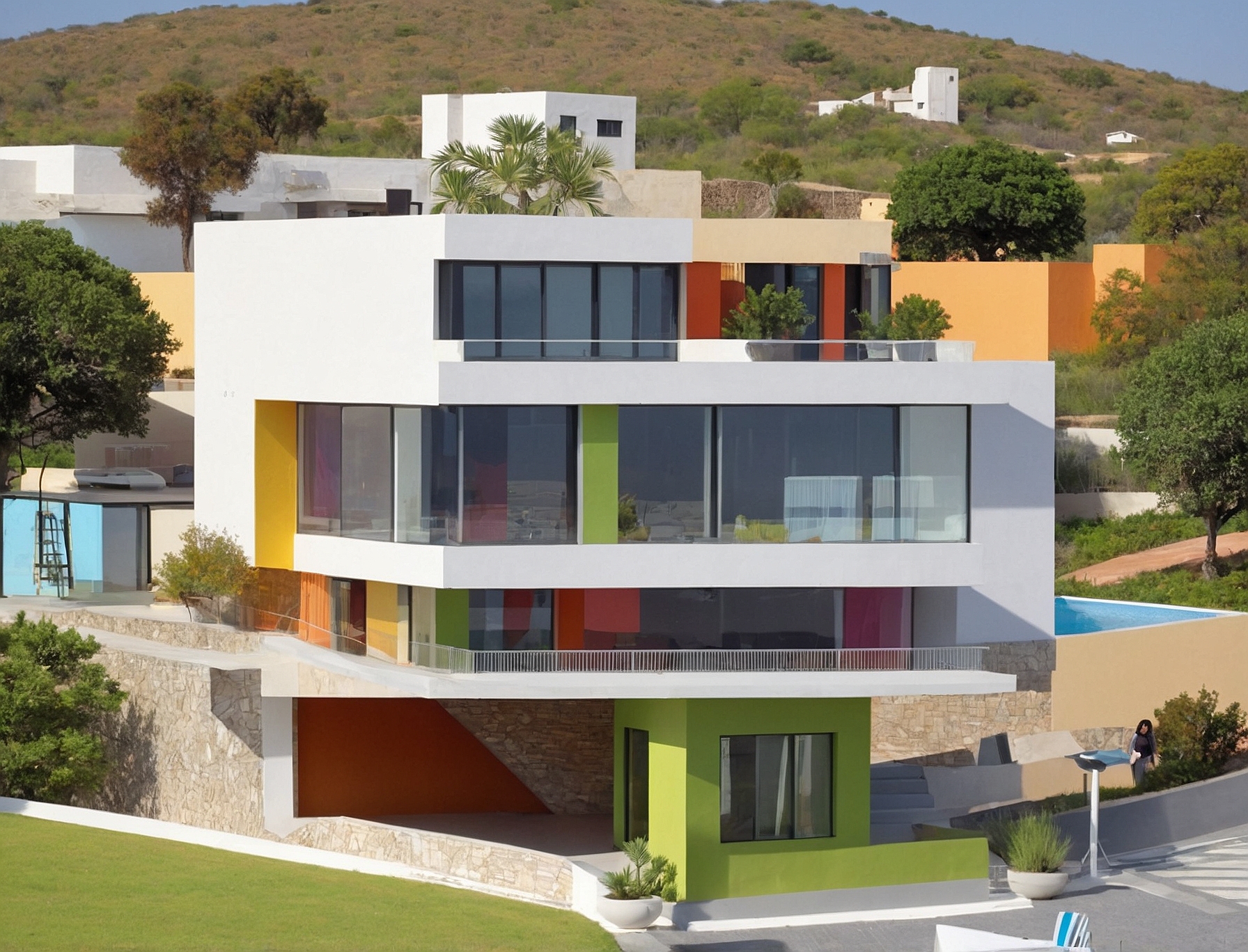 Explora servicios innovadores en pintura, pulido y construcción moderna. Construcción desafiante y moderna